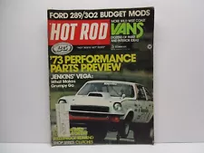 Dec. 1972 HOT ROD Magazine Van Truck Car Street Rod Racing Chevy Ford Dodge