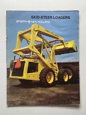 New Holland Skid Steer Loaders - Sales Brochure *Original Dated 1980*