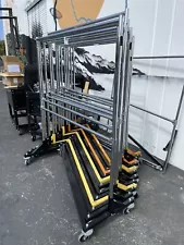 Assorted Uline Z Racks-used. $100 Each Unit