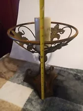 A Metal Candle Holder Candle Included On Sale For $30