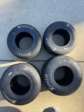 Good Used Set Of Hoosier R60B Racing Go Kart Tires 6.00/11x5 And 4.50-10x5