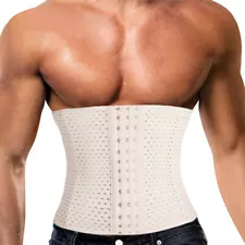 Men Belly Flatten Fat Burner Tummy Control Girdle Slimming Body Shaper Corset