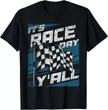 It's Race Day Y'all - Sprint Car Racer Dirt Track Racing Gift Unisex T-Shirt