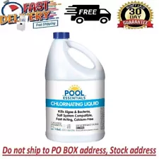 Chlorinating Liquid Cleaning Swimming Pools, Pool Water Disinfection, 1 Gallon