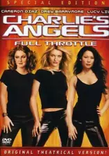 Charlie's Angels: Full Throttle (DVD, 2003, Special Edition, Full Screen) NEW