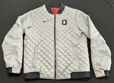 Ohio State Buckeyes Nike Quilted Reversible Jacket Size L