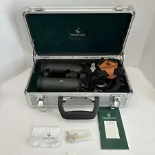 Swarovski EL 10x42 Binoculars Green with Carrying Case and Keys (2000)