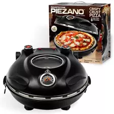 Granitestone Piezano Matte Black Electric Pizza Oven