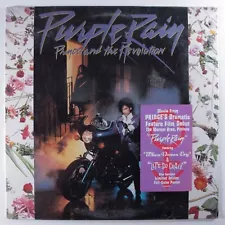 PRINCE & THE REVOLUTION Purple Rain WARNER BROS 25110-1 LP SEALED h