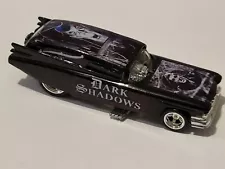 Hot Wheels classic tv DARK SHADOWS 1959 CADILLAC funny car HEARSE real rider