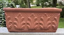 Terra Cotta Planter ~ Selma ~ Made In Italy ~ Large 14”