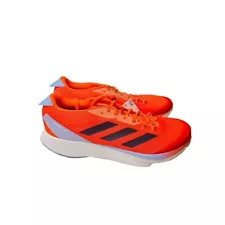 Size 12.5 Adidas Mens Bright Orange New Running Shoes Sneakers AdiZero GX9775