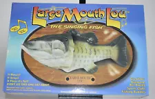 Large Mouth Lou The Singing Fish New In Box It Moves It Sings It Flaps It's Tale