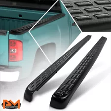 For 07-13 Chevy Silverado/GMC Sierra 6.5' Fleetside Bed Rail Caps Protector 2Pcs