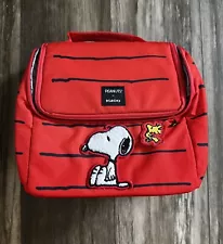 IGLOO x Peanuts Snoopy Red Dog House Insulated 12-Can Lunch Bag USED