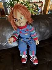 CHUCKY Talking Animated Chucky Doll Child’s Play Works Large 24” bride of Chucky