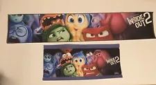 Inside Out 2 original 6x13 & 5x25 mylar movie posters Disney 2024