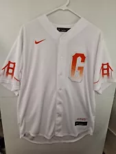 Nike San Francisco Giants Crawford City Connect Jersey Men's Large White Unworn