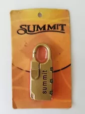 Summit Combination Lock Padlock 3 Number Dial New Old Stock Unused