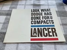 Original 1961 Dodge Lancer 170 & 770 Dealer Sales Brochure