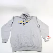 LA Galaxy Majestic Sweatshirt Men's Heather/Gray New