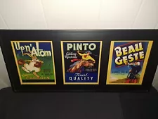 Framed vintage items for sale that are in great condition