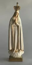 Vintage -PILGRIM VIRGIN Of FATIMA- Our Lady Mary 30” Statue Christian Religious