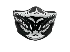 SCORPION EXO COVERT FACE MASK SKULL BLACK/WHITE - 52-546-18