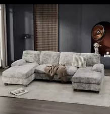 Modular sofa, sectional sofa, u shape sofa, grey