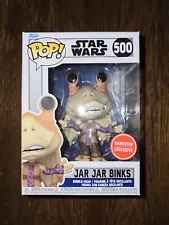 Funko POP! Star Wars Jar Jar Binks #500 Bobblehead Gamestop Exclusive