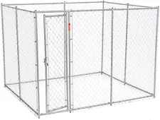 10' X 10' X 6' Heavy Duty Outdoor Welded Galvanized Steel Chain Link Dog Kennel