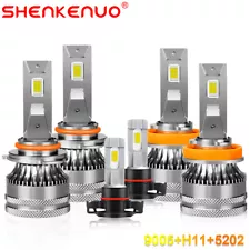 20000LM LED Headlight Fog Light Bulb Kit For Chevy Silverado 1500 2500 2007-2015 (For: More than one vehicle)