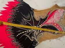 A fantastic and unique leotard for gymnastics competitions. 