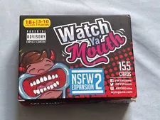 Watch Ya' Mouth NSFW Adult Only Phrase Card Game Expansion Pack 2 WYM Party Fun