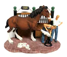 1998 Budweiser Getting Shod Clydesdale Figurine CLYD8 NIB