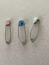 vintage baby diaper pins