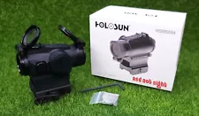 Holosun Red Dot Sight QD Quick Detach Dual-Reticle 2 MOA Matte Black - HS515GM