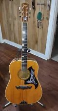 Rare 1966 Vintage Goya T-23 T-18 Dreadnought Guitar Levin Made Gibson Dove