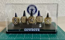 Dallas Cowboys Championship ring set With Display Case ðºð¸shipped ð