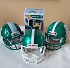 3 Michigan State University Riddell Mini Football Helmets 3-5/8 + Sparty Pop