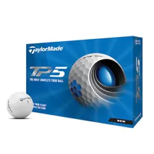 TaylorMade 2021 TP5 Golf Balls - 1 Dozen (12)- BRAND NEW