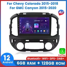 6+128Gb Android 12 Car Radio For GMC Canyon 2015-20 Chevrolet Colorado GPS NAVI (For: 2015 GMC Canyon)