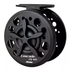 Okuma CS-4/6 Cascade Fly Reel with 20-Pound, 125-Yard Line Capacity, 9-Foot Line