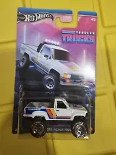 2024 HOT WHEELS 1987 TOYOTA PICKUP TRUCK TUBULAR TRUCKS SERIES ð White