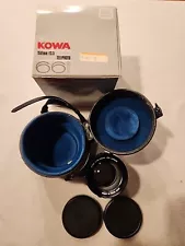 (#14) Kowa Six 1:3.5 / 55mm 67 Japan Shutter, Lens with Carrying Case & Box