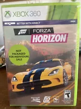 NEW and SEALED Forza Horizon Xbox 360- "Not Packaged For Individual Sale" READ