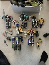 Power Rangers Megazord Lot Time Force Wild Force Lightforce Full/Partial