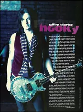 Guns N' Roses Gilby Clarke 1994 Pawn Shop Guitars pin-up article / photo