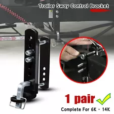 Trailer Sway Control Bracket For 3" 4" 5" 6" Trailer Frames Complete For 6K-14K