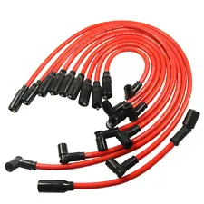 10.2MM Ignition SPARK PLUG WIRES SET For 92-96 CHEVROLET CORVETTE LT1 5.7L NEW (For: Cadillac Fleetwood)